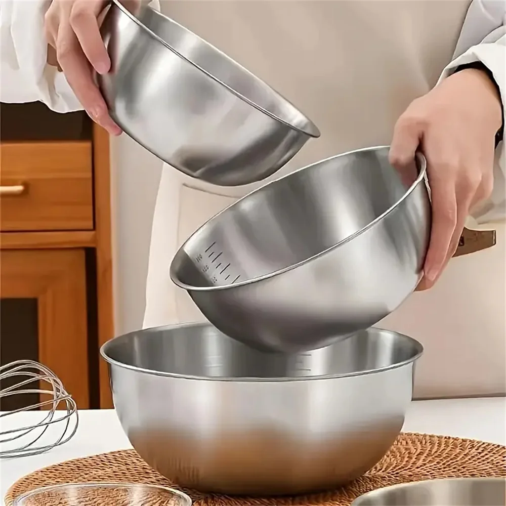 Kitchen Gadgets Organizer - Набор мисок из нержавеющей стали 2026